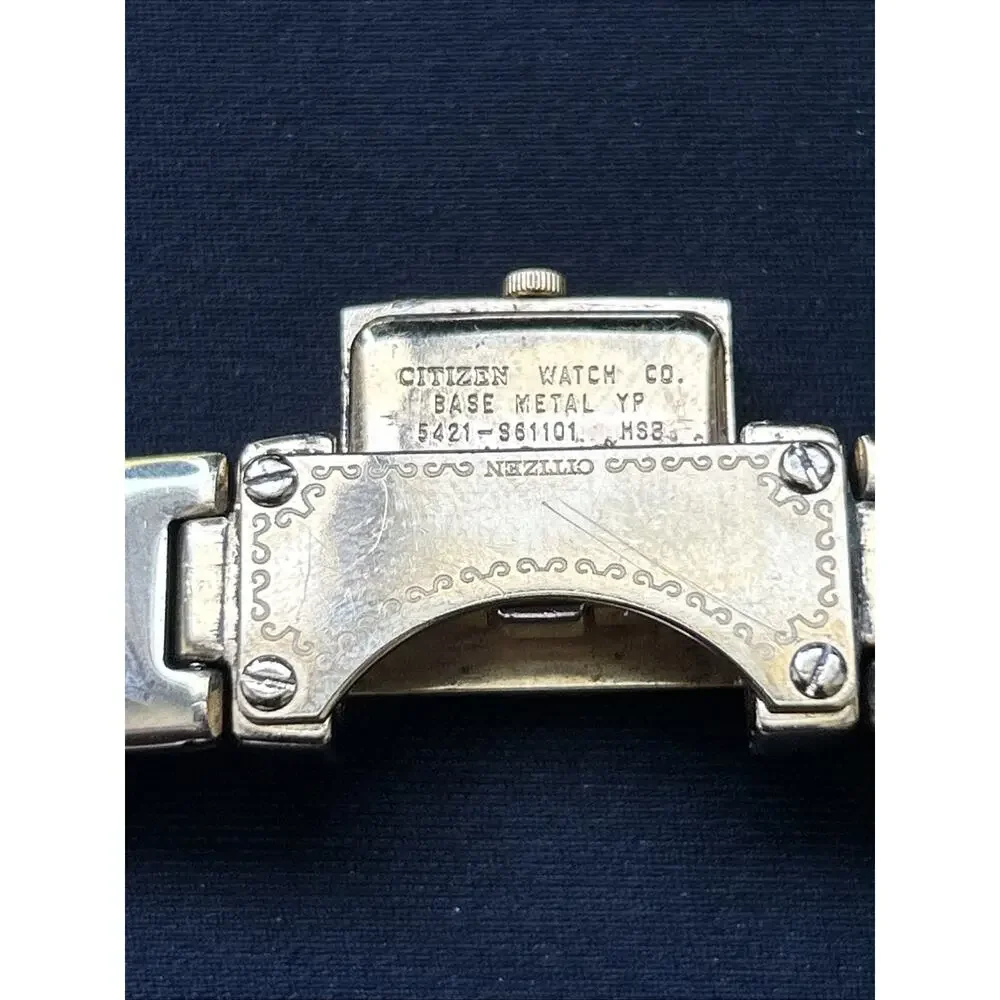 Vintage Citizen Elegance Slide Hideaway Quartz Watch